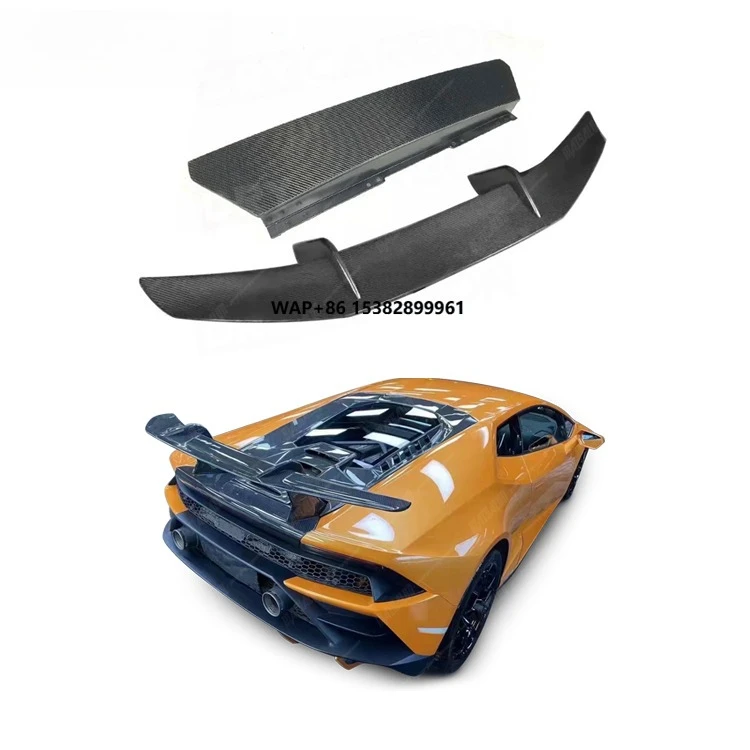 

Car Accessories P Style Carbon Fiber Rear Spoiler Wing for Huracan LP610 Spoiler