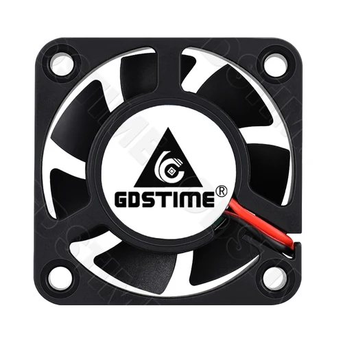 Imagen 2 del producto Ventilador Gdstime 4010 24V 12V 5V 40mm * 10mm Mini ventilador de refrigeración de carcasa de PC 4CM ventilador enfriador de doble bola y manga para refrigeración de piezas de impresora 3D