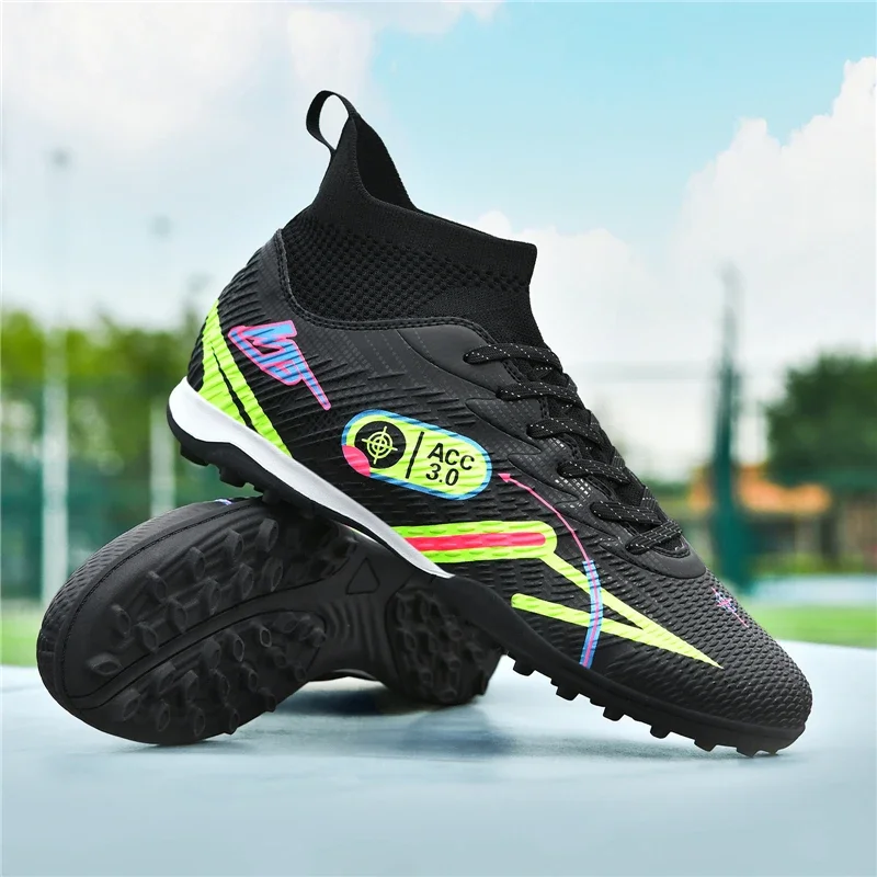 Original Football Boots Men's Artificial Grass Soccer Cleats Child Football Crampons Professional Field Boot Zapatos De Fútbol