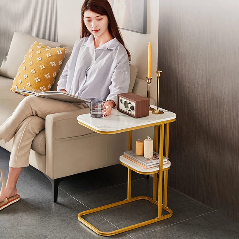 

Small tea table living room light luxury modern simple sofa mobile side table corner table bedside table small family table