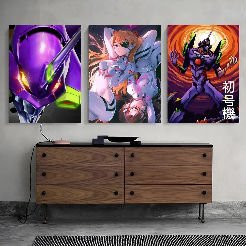 G-Genesis E-Evangelion Anime Poster Paper Print Home Living Room Bedroom Entrance Bar Restaurant Cafe Art Painting Decoration