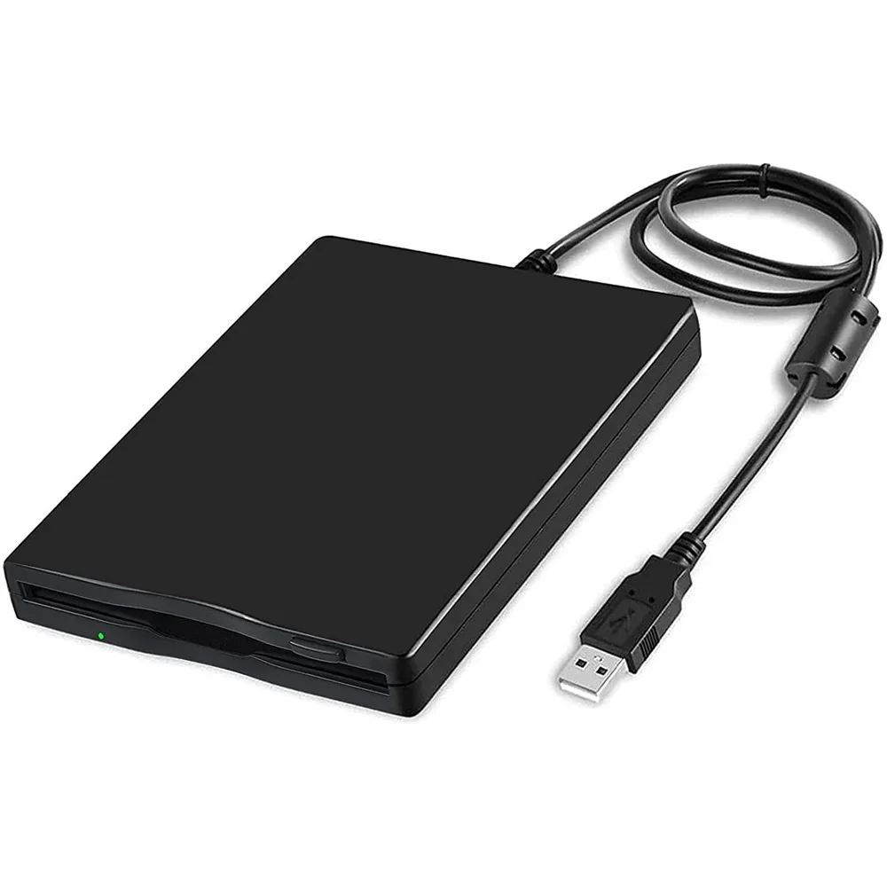 External USB Floppy Drive FDD 3.5-inch Floppy Drive Laptop External Reading and Writing 1.44mm Floppy