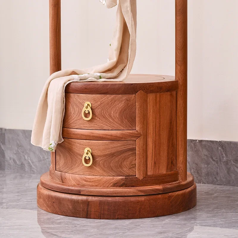 أثاث الماهوجني الفاكهة الكبيرة خشب الصندل الأحمر معطف الرف غرفة نوم أرضية الكمثرى ميانمار #2