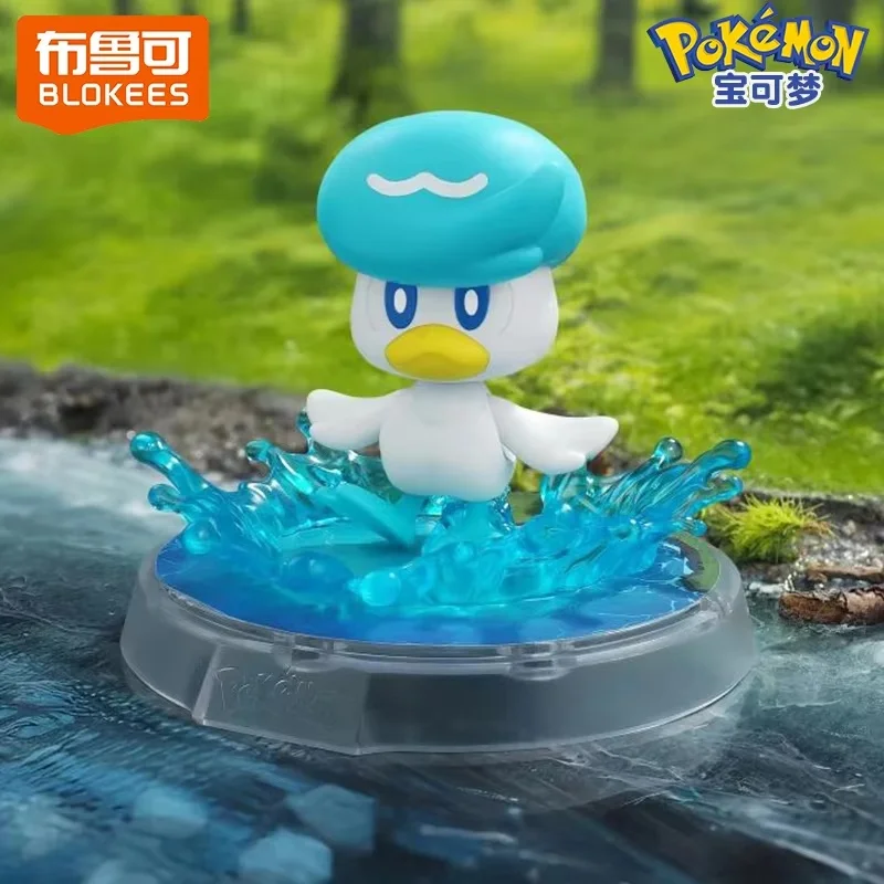 Neue Blokees Pokemon Classic S-Pogaman Mini Spielzeug Pikachu Psyduck Ceruledge Charizard Greninja Meowscarada Action Weihnachtsgeschenk