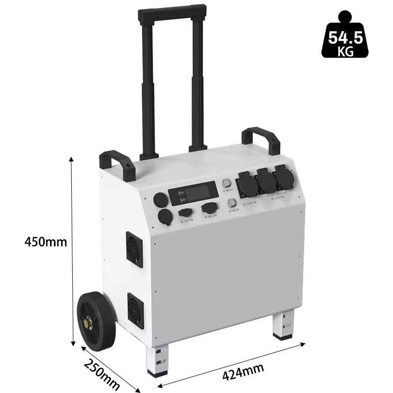 

6000W Portable Outdoor Power Station High Capacity Emergency Backup Power Supply For Home And Outdoor Use Multi Port Output