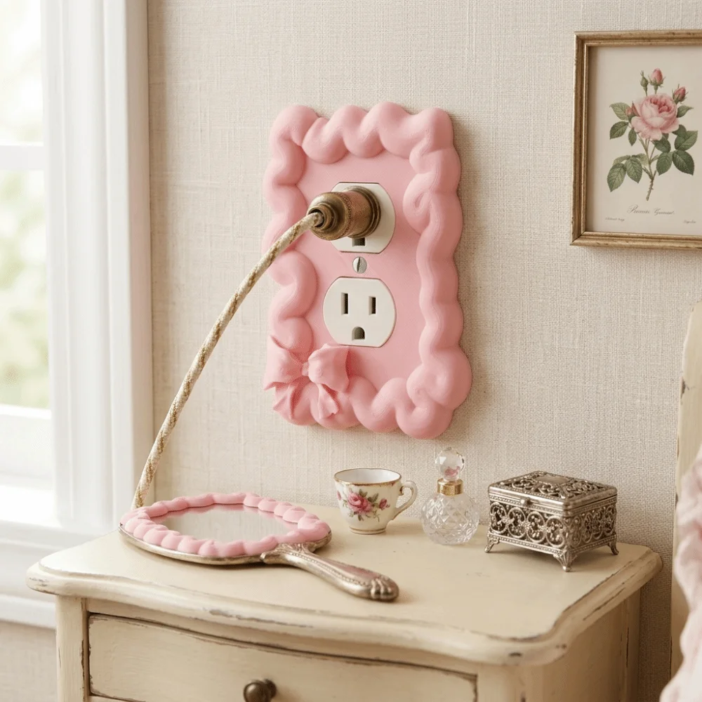 Creative Light Switch Guard Covers 3D Printed Removable Switch Protective Cover Waterproof Decorative Switch Frame Cover