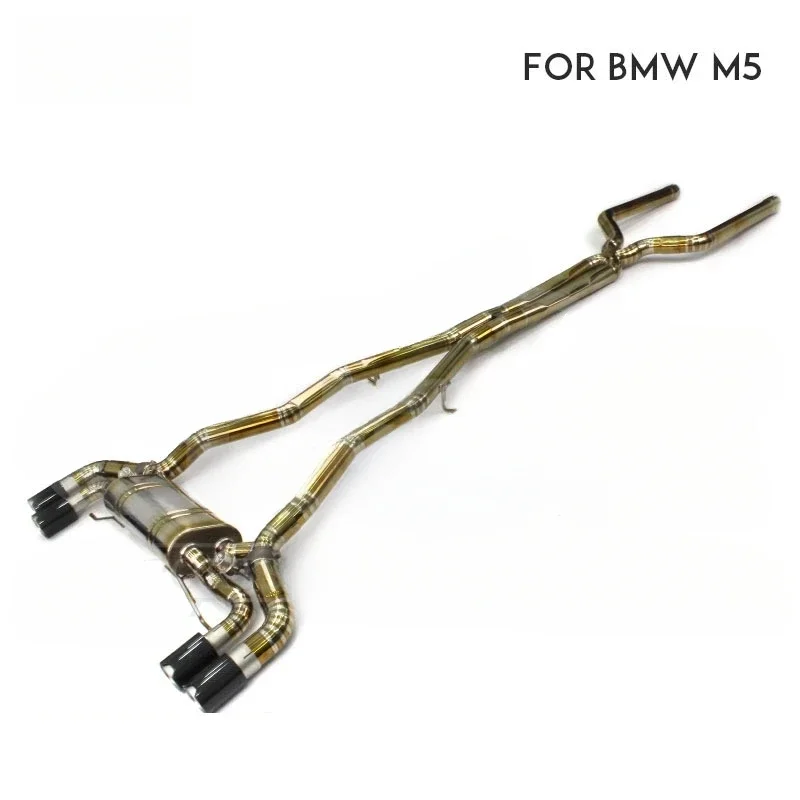 High performance Titanium Alloy Pipe Catback Exhaust for BMW M5 E60 2016~2021 Exhaust System Midification