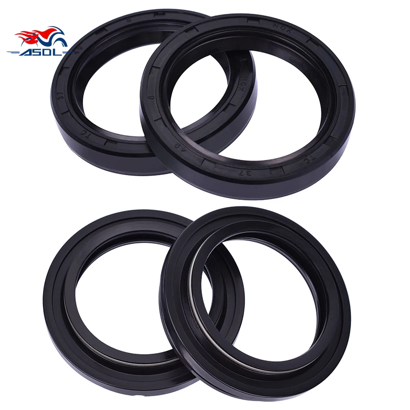 

37x49x8 37*49*8 Front Fork Damper Oil Seal 37 49 Dust Cover Lip For YAMAHA RZ500 RZ500N RZ500S RZ 500 XJ550 XZ XJ 550 900 XZ550