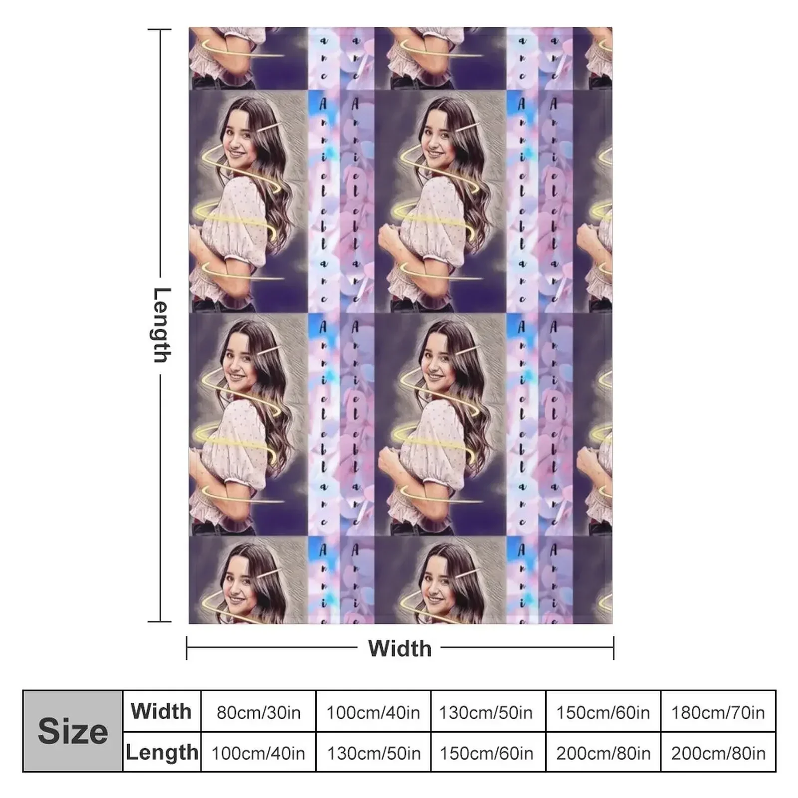 Annie leblanc Throw Blanket cosplay anime Personalized Gift Soft Plaid Decorative Sofa Blankets