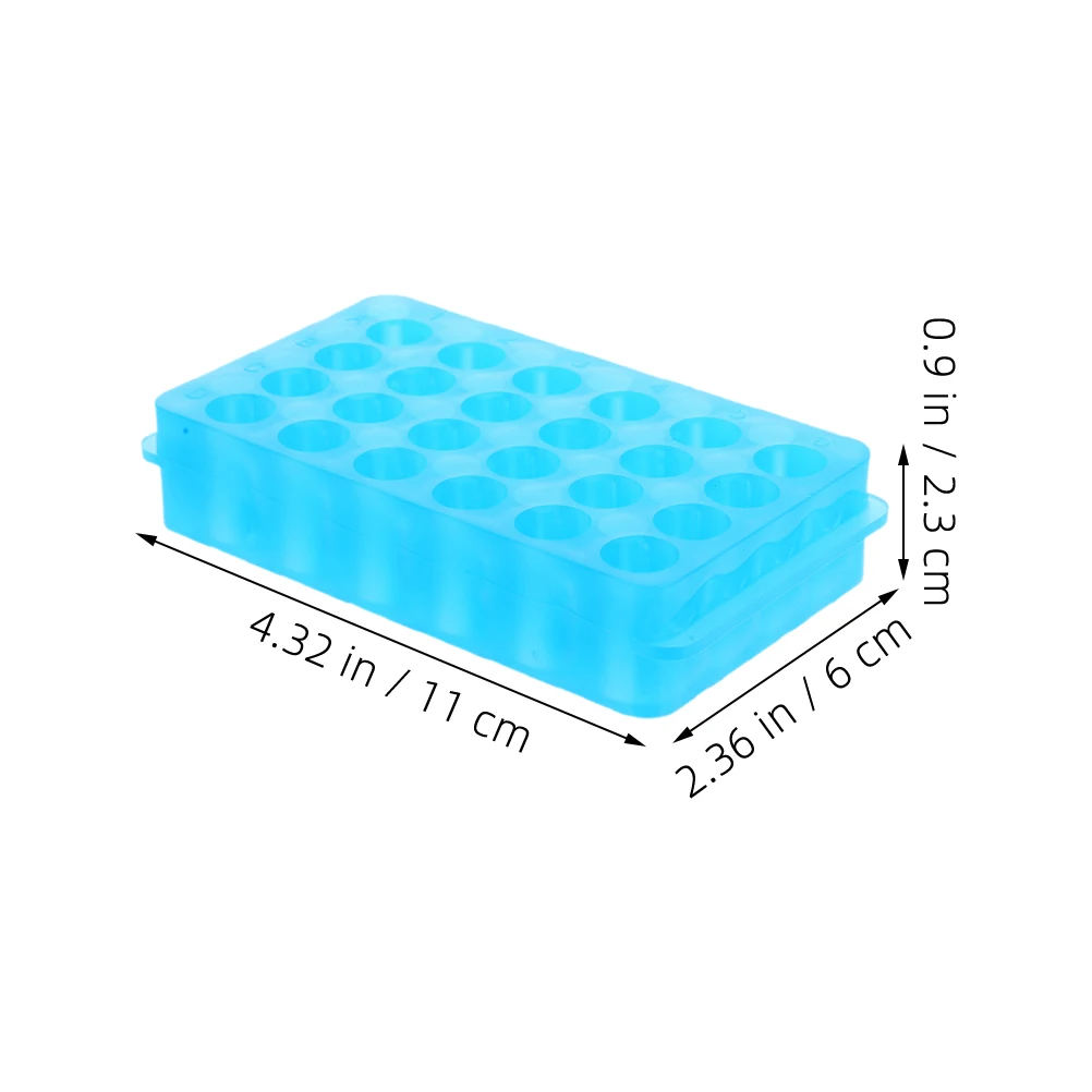 2 Buah Rak Tabung Laboratorium Microcentrifuge Lab Stand Tempat Botol Uji Penyimpanan Tahan Asam Pengeringan