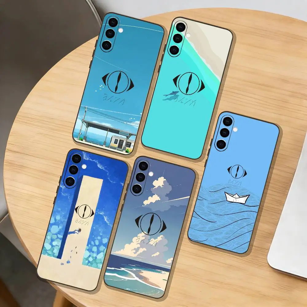 

MUSIC Yorushika sart Phone Case For Samsung Galaxy A73,A72,A71,A70,A53,A52,A51,Others Soft Black Cover