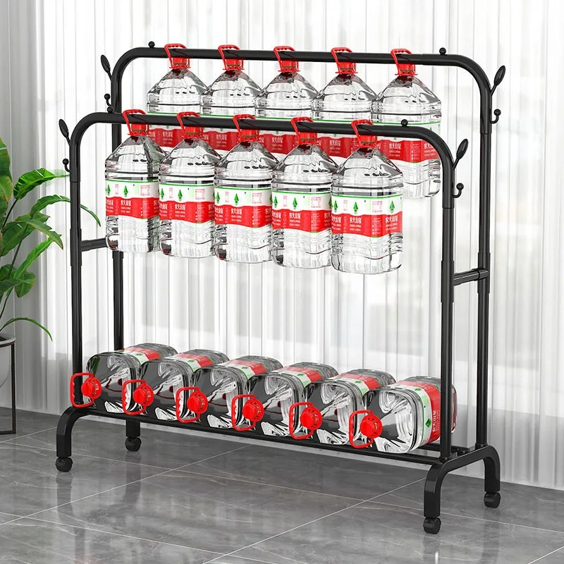 Hanging Clothes Black Clothes Rack Detachable Portable Entrance Clothes Rack Minimalist Place Saving Balcony Home Furniture