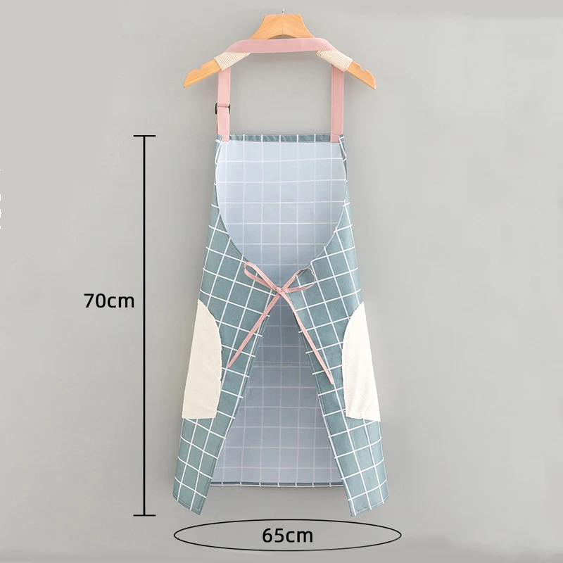 مرحبا كيتي المئزر لطيف الكرتون المئزر سميكة العمل المئزر للماء النفط واقية المئزر قابل للتعديل حزام الكتف هدية عيد الميلاد