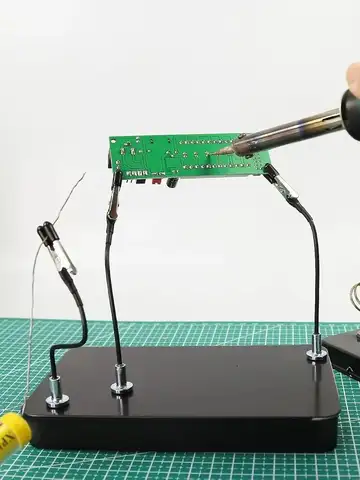 Model Schilderen Stand Base Houder 12PCS Alligator Clip Sticks Magnetische Buigbare voor Airbrush Spray Hobby DIY Model Crafting