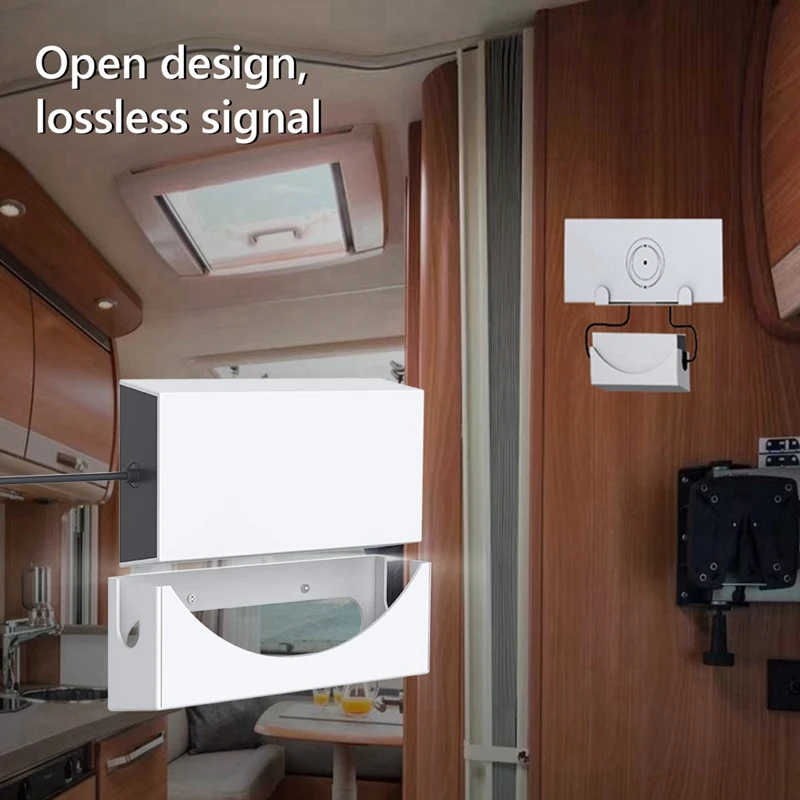 Support d'étagère murale de routeur pour StarexhausIsabel 3, montage mural en métal, routeur peu encombrant et kit de montage d'alimentation