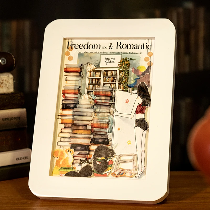 200cm/ Volumes Waterproof PET Material Tape Night Reading System Bookstore Star Light String Leaves Pattern Manual Account