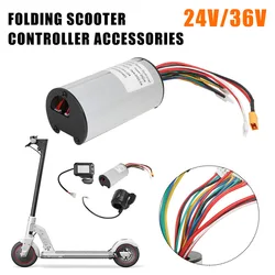 Contrôleur de frein de vélo électrique, ensemble d'affichage LCD, scooter électrique, moteur sans balais, accessoires de vélo, 24V