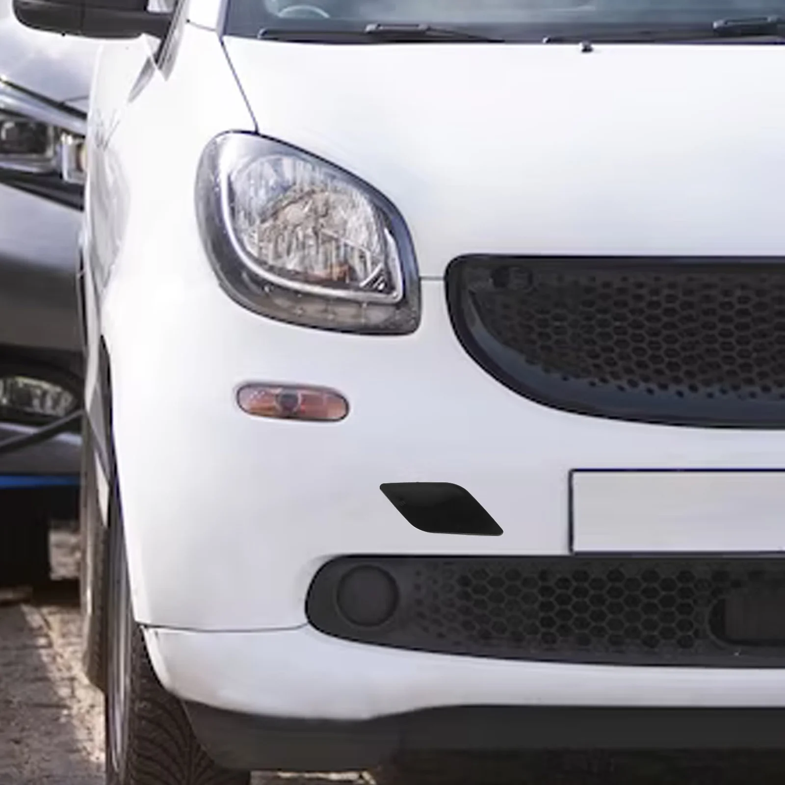 

Tow Hook Cover Front Bumper Cap Compatible with W212 Heavy Duty ABS Material Wear Resistant Towing Eye Cover for Trailer Use