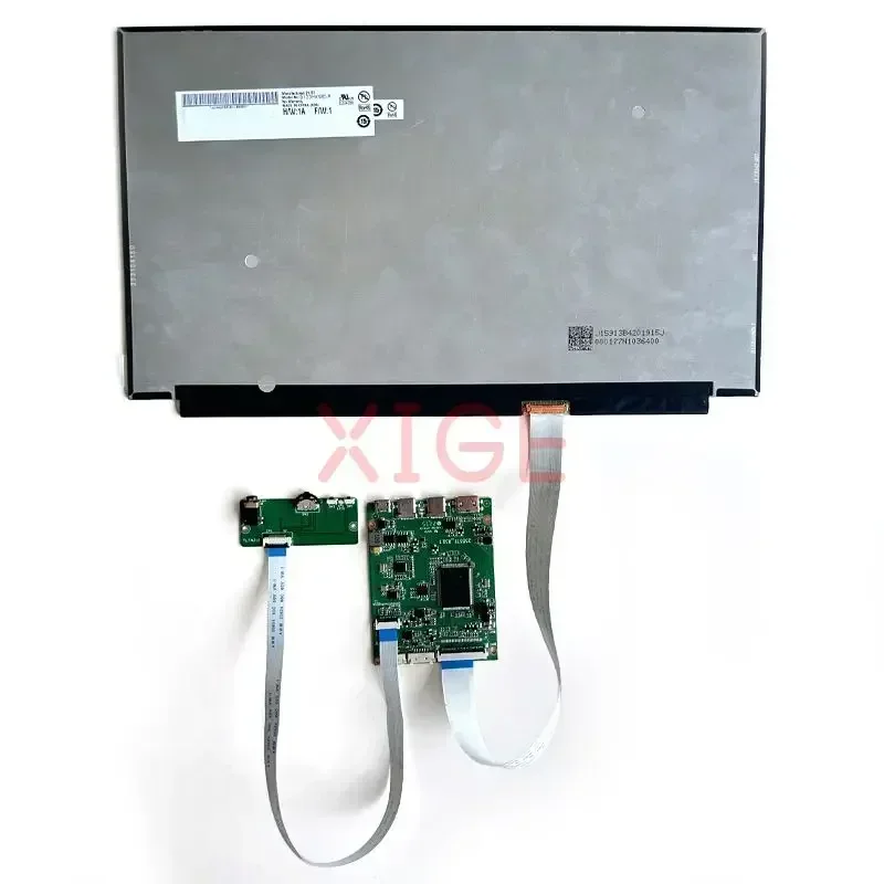 Placa controladora de unidade, compatível com n156bge ltn156at37 ltn156at39 n156bga nt156whm 30pin edp 1366x768 USB-C 3.0 mini-hdmi monitor kit diy