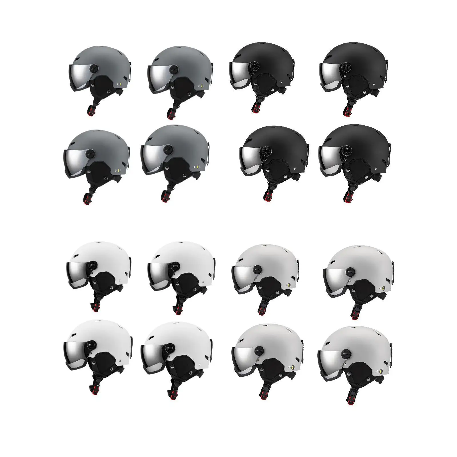 

Snowboard Helmet Windproof Warm Breathable Winter Winter Sports for Adults Impact Resistance Earmuff Outdoor Snow Sports Helmet