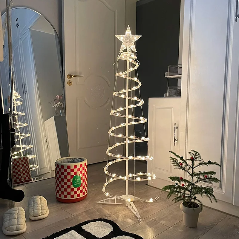 

LONSENXMAS Декорации для Рождества: Светящаяся звезда, реквизит для фотосессий, декоративные украшения, оформление сцены, праздничное настроение