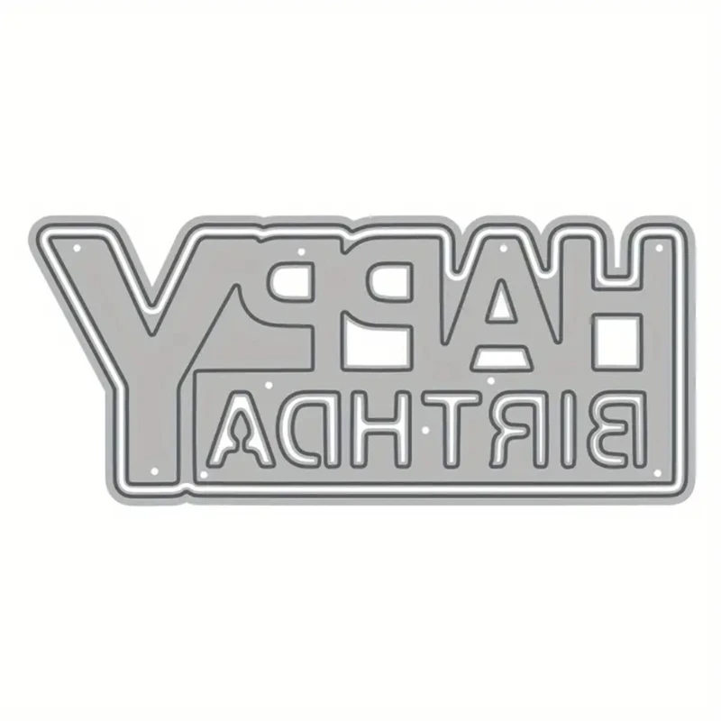 E15D Feliz Aniversário Die Cuts