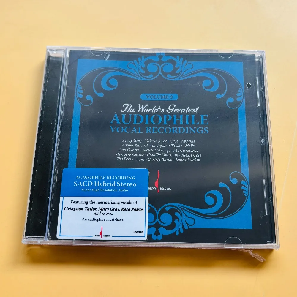 

Audiophile Vocal Collection Vol.2 | High-End Hi-Fi Vocal Music | High Quality Lossless Recorded CD Disc for Home & Car Audio