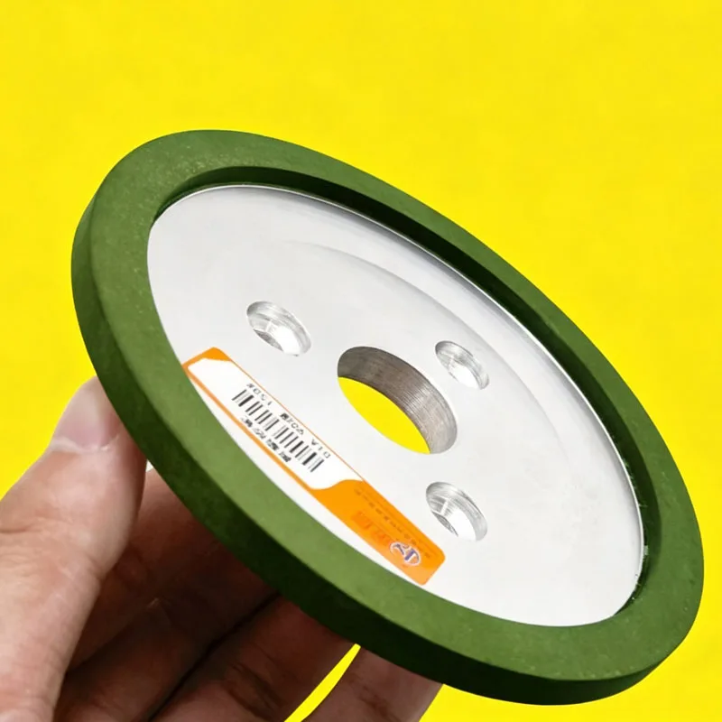 

125mm Diameter 3-Hole Oil Tanker Sharpening Machine Grinding Wheel Resin Diamond Abrasive 90-Degree Angle for Tool Sharpening