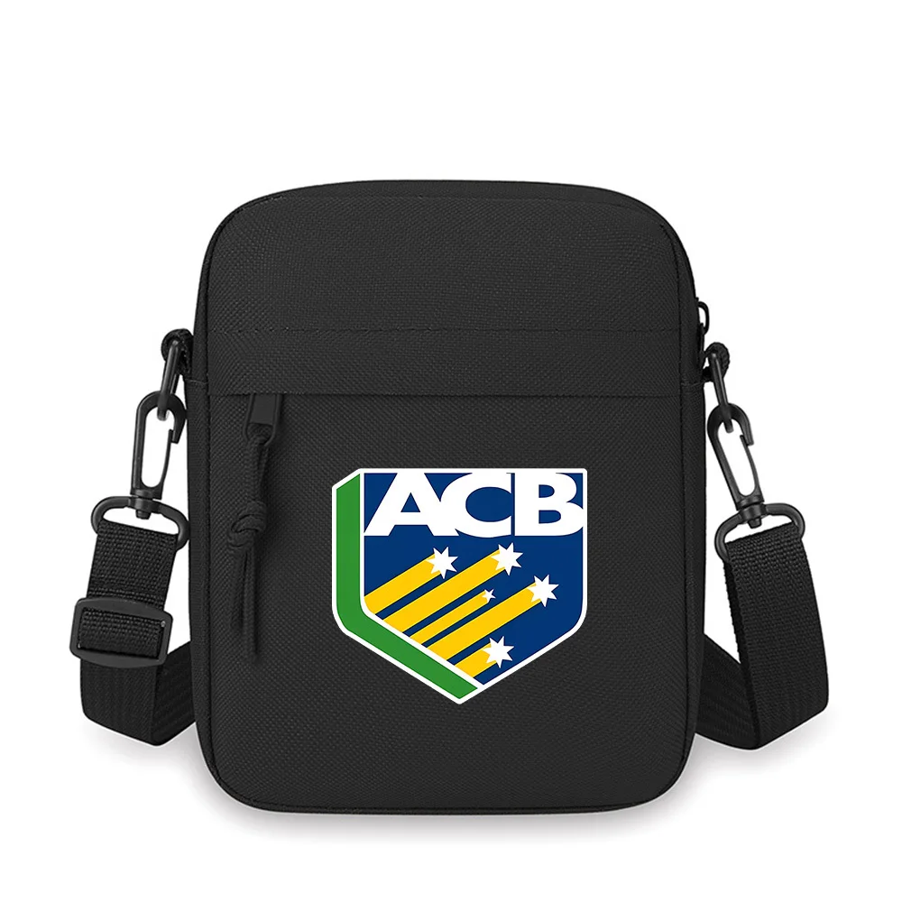 

Stars and lines,badge design Men Crossbody Bag Single Shoulder Women Cartoon Anime Film Printing Design Unisex