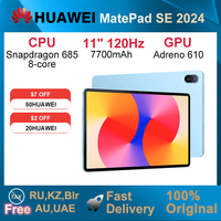 2024 HUAWEI MatePad SE WiFi 8GB 128GB/256GB 11-inch 120Hz Tablet Snapdragon 685 8-Core HarmonyOS 4.2 7700mAh