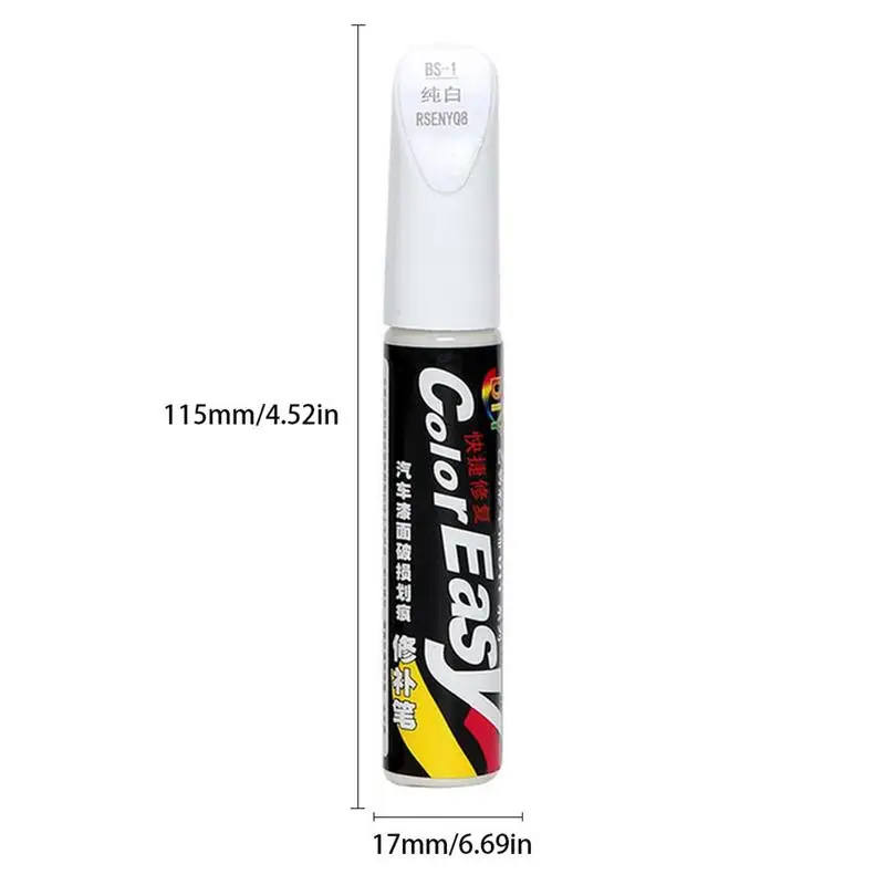 Black Silver White Red Car Paint Scratch Repair Scratch Pen Touch Up Paint Repair Kit Scratch Fill Paint Remover Care Paint Pen