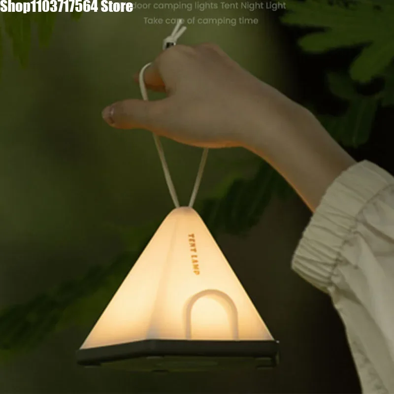 Luz de camping al aire libre, linterna portátil, luz de campamento de carga retro, regalo de Ningbo, nueva