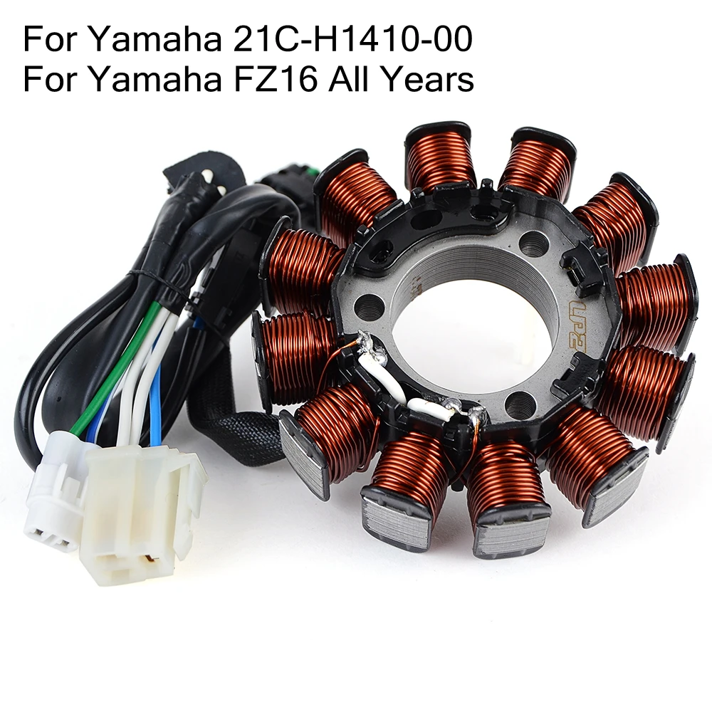 

For Yamaha FZ16 FZ 16 Fazer 160 2008-2015 All Years 21C-H1410-00 Motorcycle Magneto Generator Stator Coil