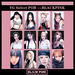 Kpop Pink Ink YG Select POB BP High Quality Collecting Postcards for Fans