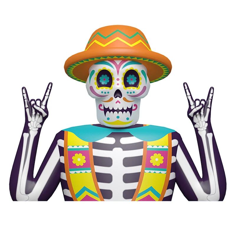 

3 м вечерние ужасный персонаж гигантский надувной скелет на Хэллоуин новый дизайн индивидуальный взорвать модель черепа на Хэллоуин