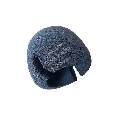 1 Piece Portable Microphone Dust Cover Windproof Microphone Windshield Cover Wind Muff Filter Black For ZOOM H2N Recorder-New