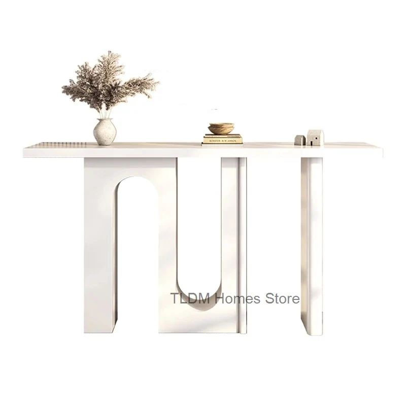 Simple Solid Wood Console Table For Modern Living Room Furniture Consol Entrance Entryways Table Home Corridor Decoration Table