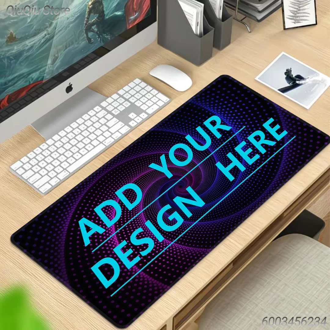 Custom Style Mouse Pad Personalized Sea View Print Non Slip Waterproof Desk Mat Fashion Desktop Decor for Home Office Gami