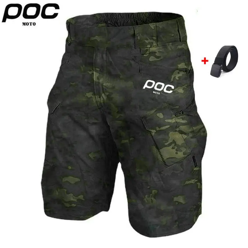 2025 High Quality Downhill MTB Shorts Motocross MOTO POC Bike Short Trouser Outdoor Hiking Tactical Pants Men's Racing Clothing