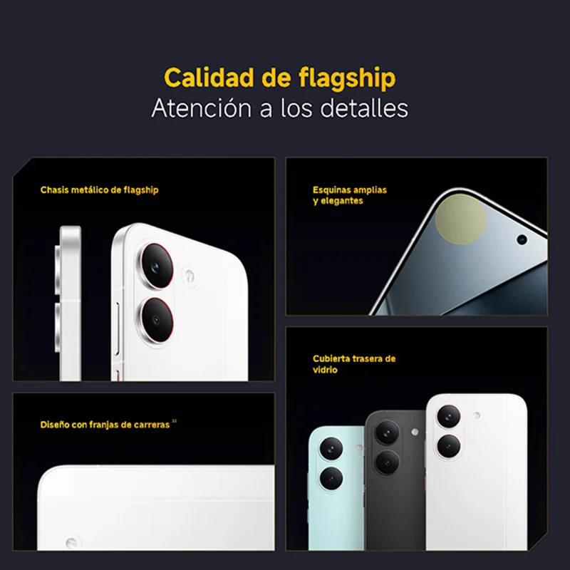POCO X8 Pro 5G, NFC, Dimensity 8500-Ultra, 6.59 pulgadas,120 Hz, cámara de 50 MP, 6500 mAh, resistencia IP68 al polvo y al agua 4