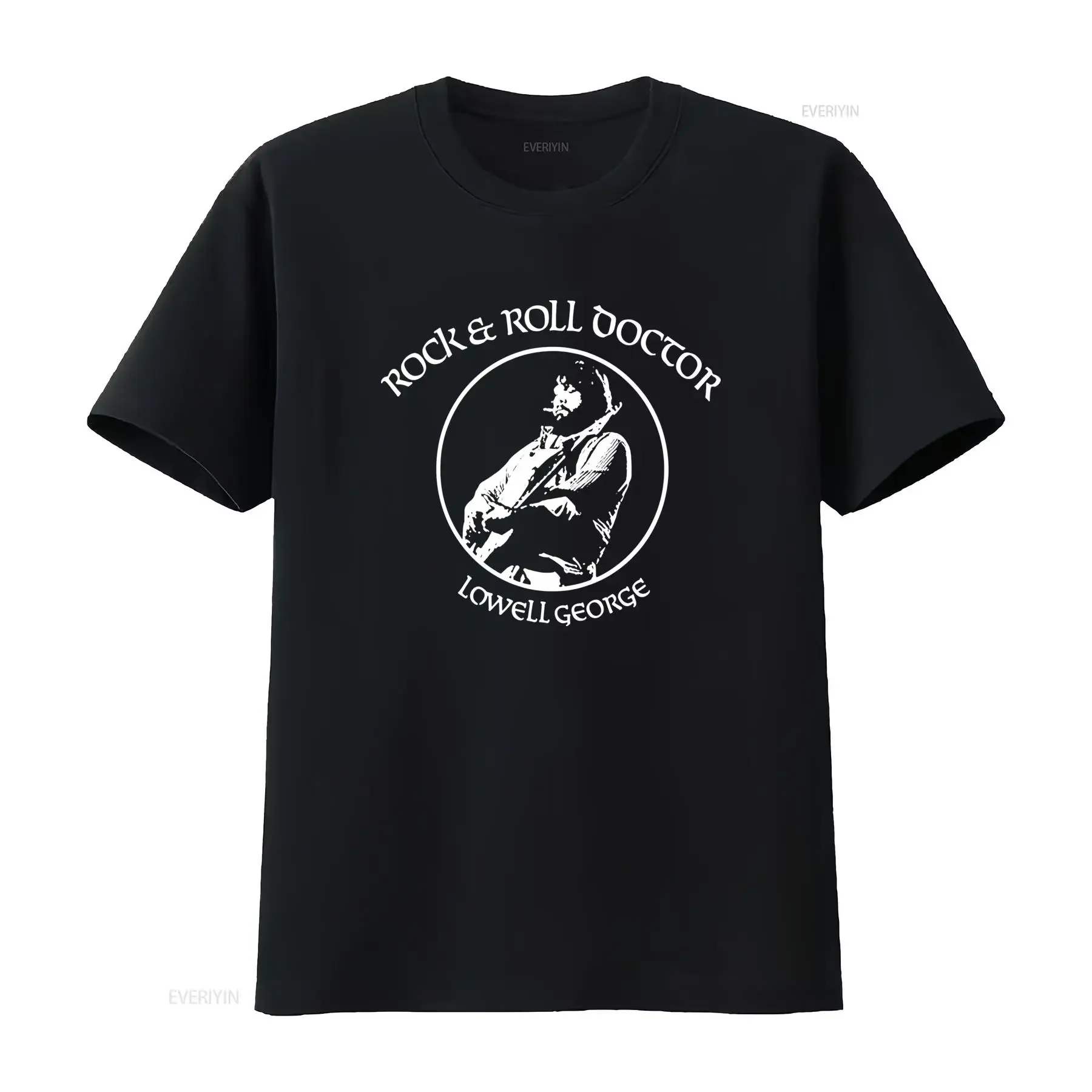 Retro Lowell George Little Feat Rock Roll Doctor T Shirt Classic Black Size S 5Xl vintage Washed Comfortable designer clothes