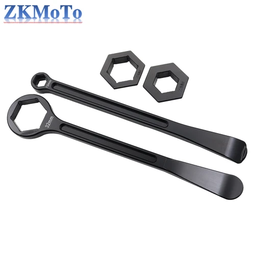 Imagen 2 del producto Herramienta Universal de llave de palanca de neumáticos de aluminio, 32mm, 27/22mm, 13mm/10mm, para KTM, Husqvarna, Husaberg, Honda, Suzuki, Kawasaki, Yamaha Beta