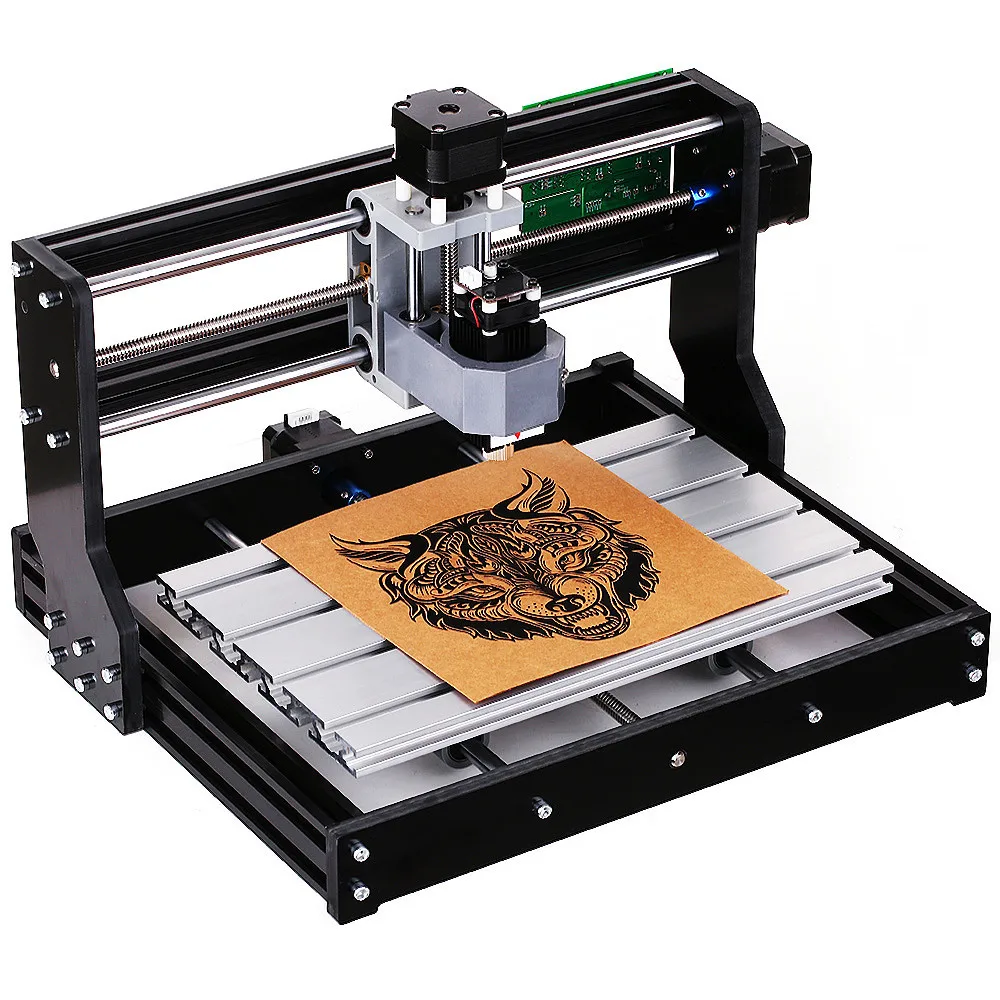 CNC3018pro Desktop Laser Engraver 300*180mm CNC Router Machine Wood Plastic Acrylic PVC Cutting Machine DIY Engraving Machine