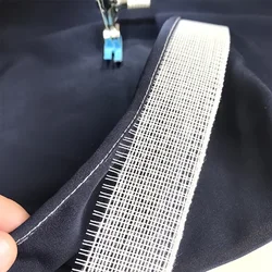 1pcs High quality Hard And Thick Fishbone Curling Edge Strip Clothing Accessories Silk Chiffon Wedding Dress Hem