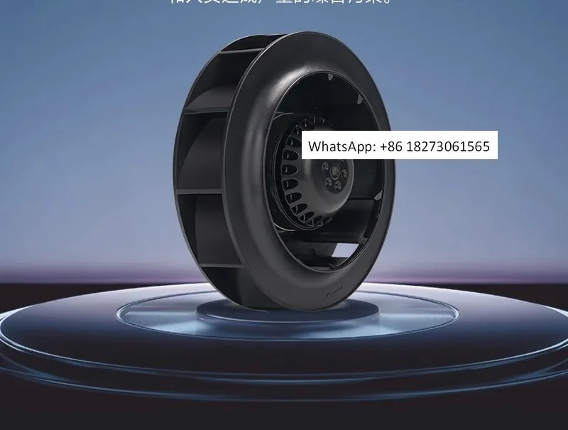 Turbo type eddy current fan industrial cooling centrifugal fan 220FLW2 95W three-phase FLW3 380V