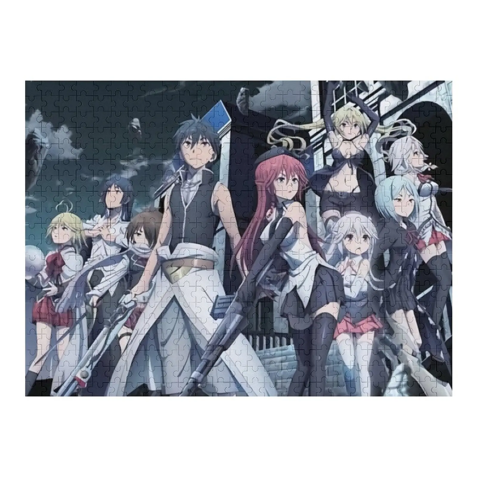 トリニティセブン: アニメの世界のジグソーパズル、写真入りパーソナライズされた写真入り動物パズル