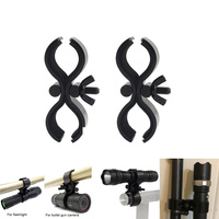 Camera Flashlight Mount Durable Quick Release Mount  Barrel Clamp Flexible fit for Hunting Camera Flashlight mounting