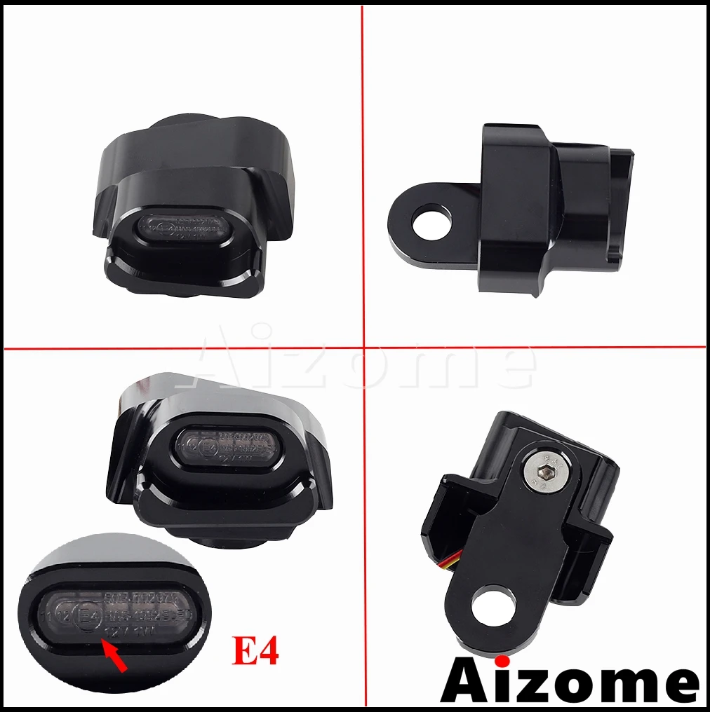 Modified Motorcycle E4 E-mark Rear Struts LED 3 in 1 Brake Running  Turn Signal Light Blinker For Harley Nightster RH975 2022-23 - view 4