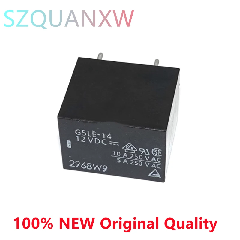 

5pcs 100% NEW original Relay G5LE 14 5VDC 12VDC DC24V 5Pin T73 10A 250V ac G5LE-14-5VDC G5LE-14-12VDC G5LE-14-24VDC