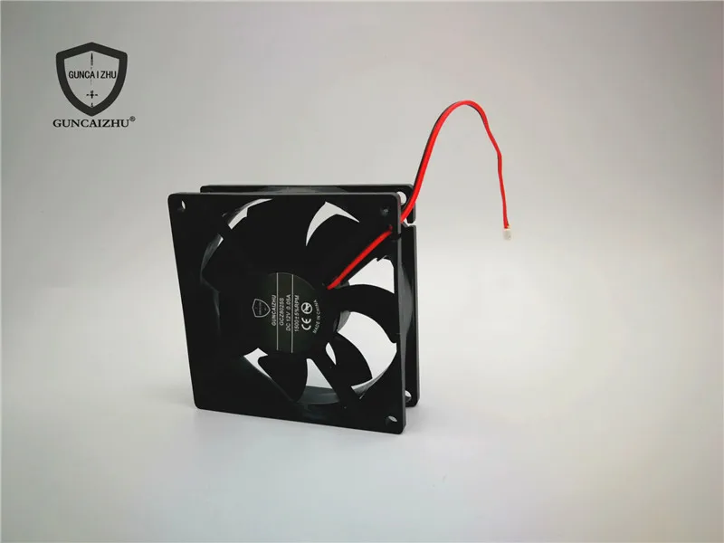 Guncaizhu Mute 8025 8cm 12v0.05a Small Air Volume 80 * 25mm Chassis Cooling Fan 80*80*25MM